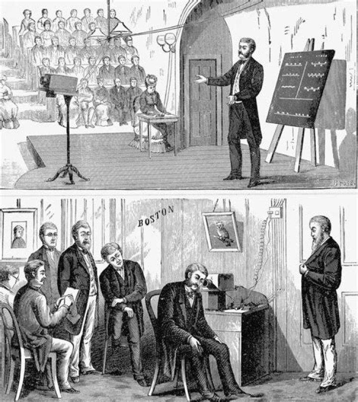 What did Alexander Graham Bell teach?