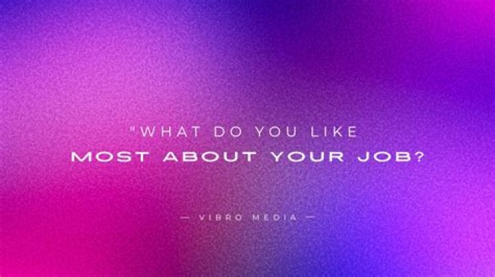 What do you like most about working with company?