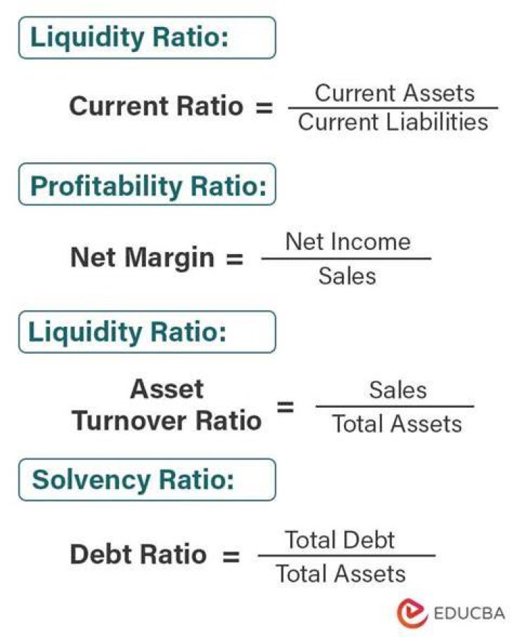 What do you mean by financial ratio?