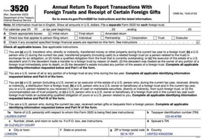 What do you need to know about Form 3520?