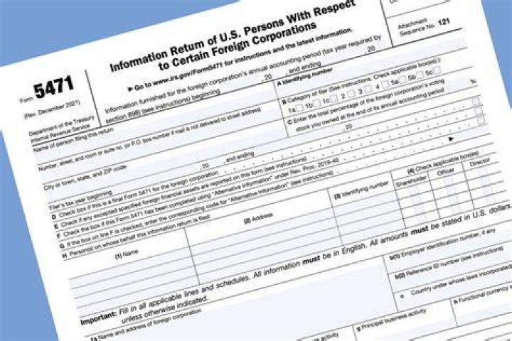 What do you need to know about the 5471 form?
