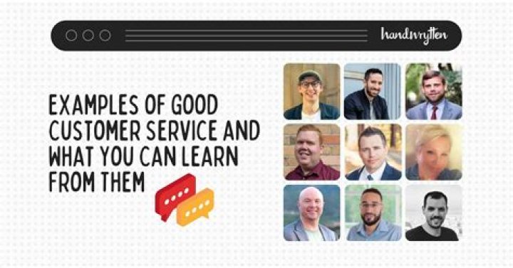 What do you think make a good customer service?
