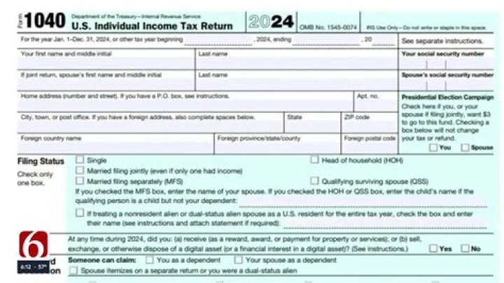 What documents are in a tax return?