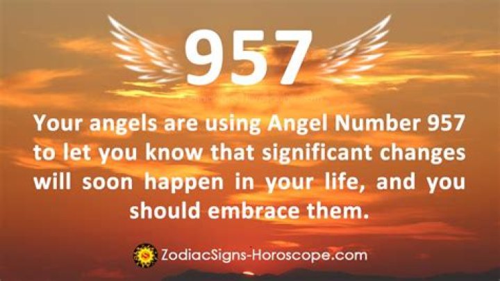 What does 957 mean in love?