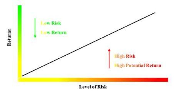 What does a higher financial risk mean?