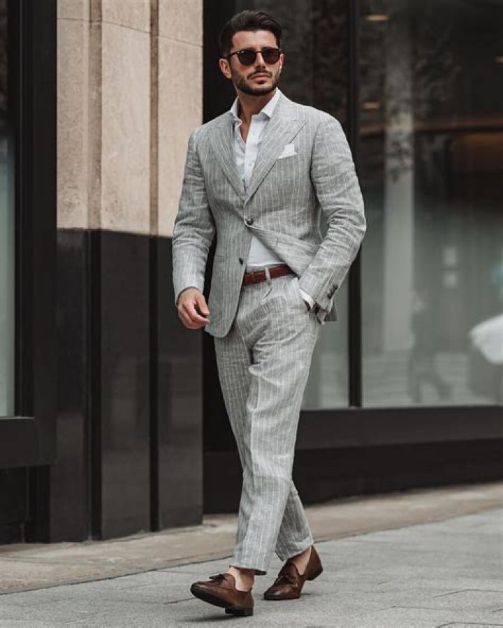 What does a pinstripe suit say about you?