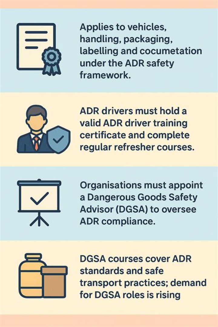 What does ADR regulations stand for?
