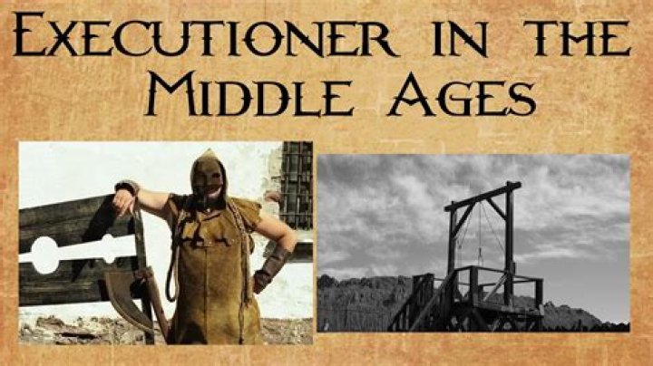 What does an executioner say?