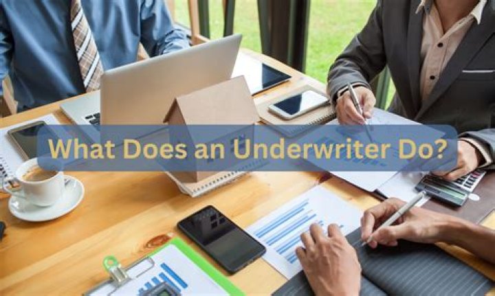 What does an underwriter do for a title company?