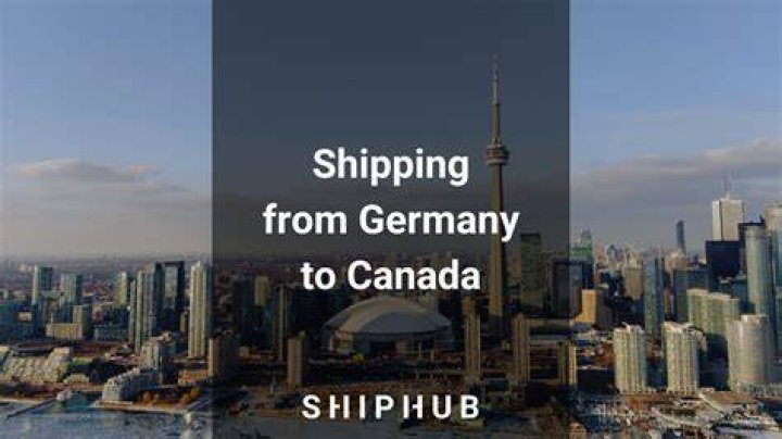 What does Canada export from Germany?