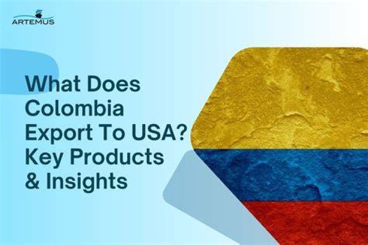 What does Colombia import from other countries?