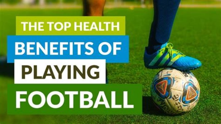 What does football help with?
