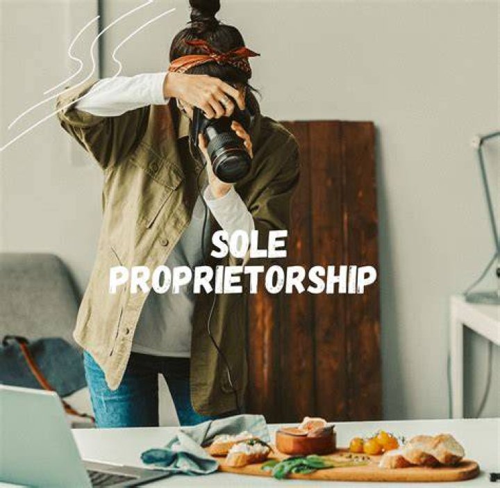 What does it mean to be sole proprietor in photography?