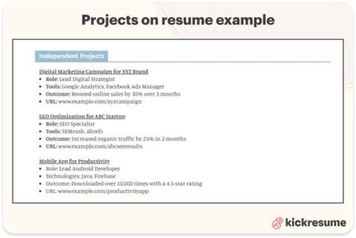 What does it mean when projects are independent?