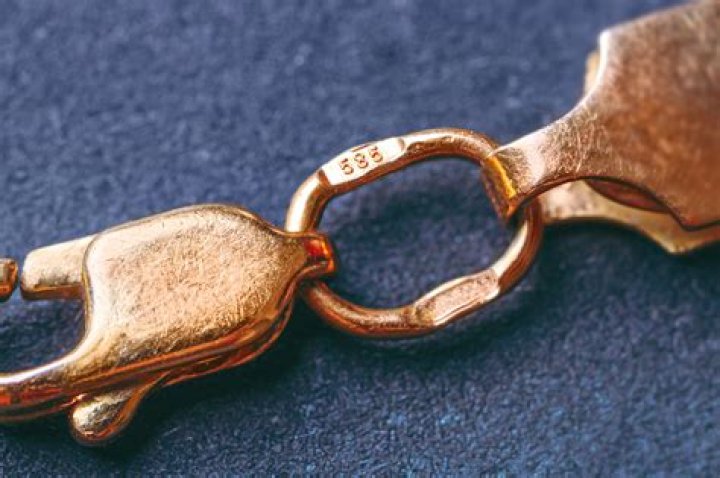 What does MA mean on gold jewelry?