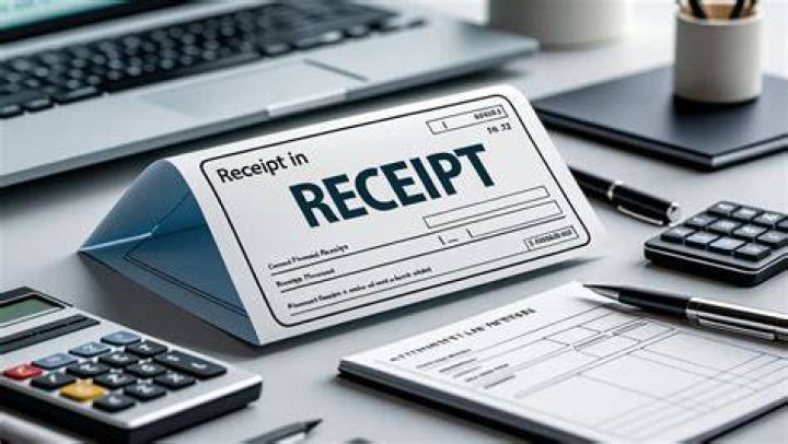 What does receipt of document mean?