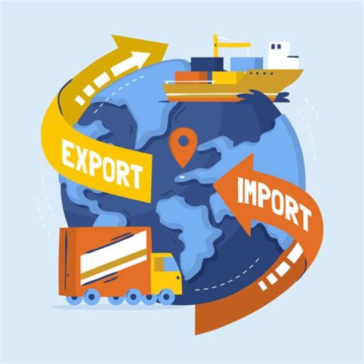 What does Rhode Island import and export?