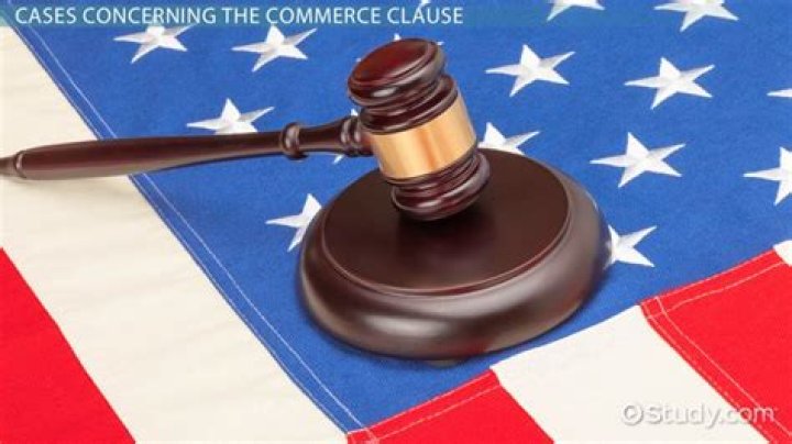 What does the Commerce Clause mean for the states?