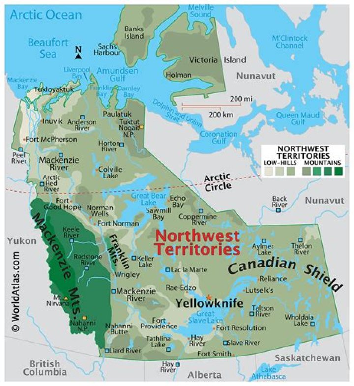 What does the Northwest Territories produce?