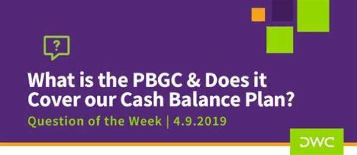 What does the PBGC cover?