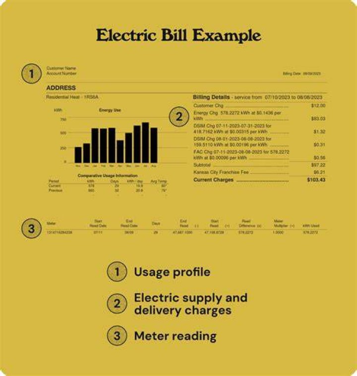 What expense is electricity bill?