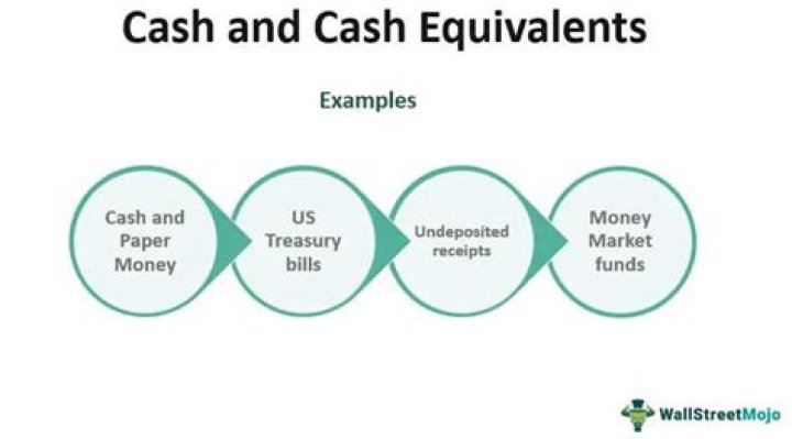 What falls under cash and cash equivalents?