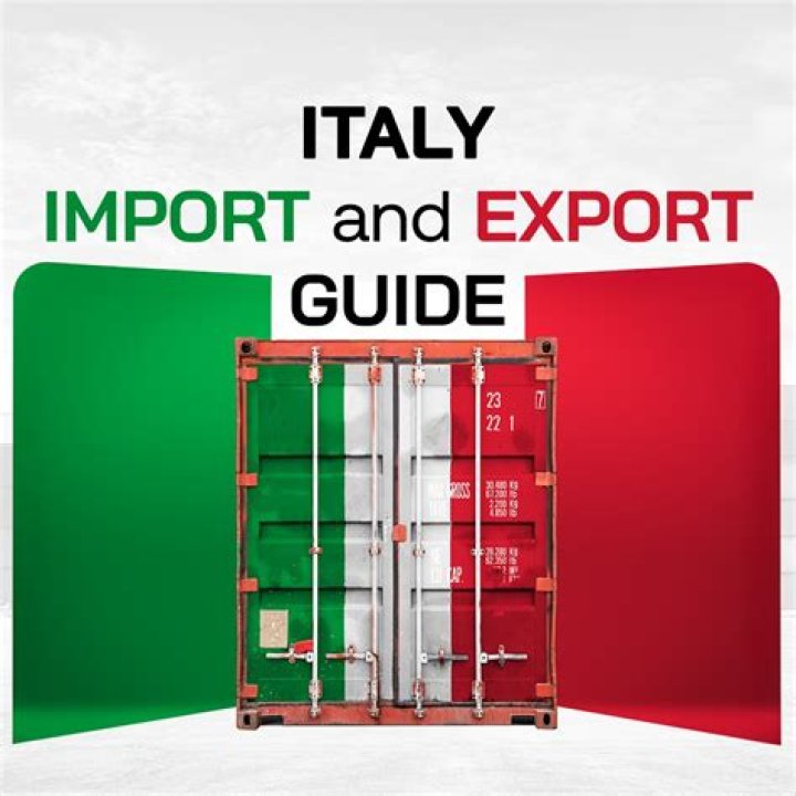 What foods does italy export?