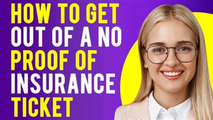 What happens if you get a ticket for no insurance in Texas?