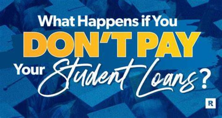 What happens if you never pay back student loans?