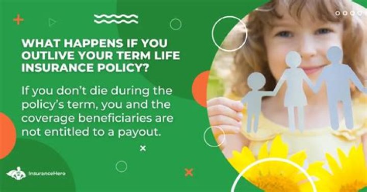 What happens if you outlive your whole life insurance?