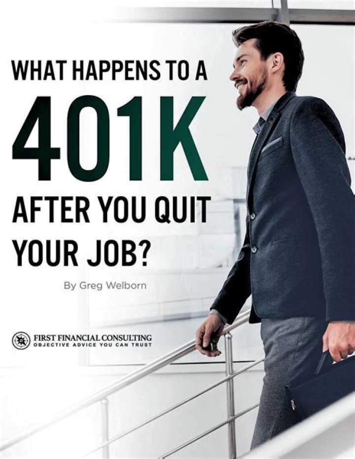 What happens to my 401k when I leave my job?