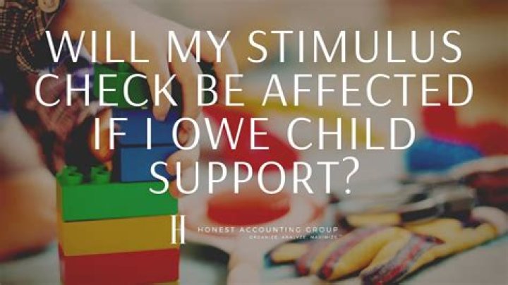 What happens to my stimulus if I owe child support?