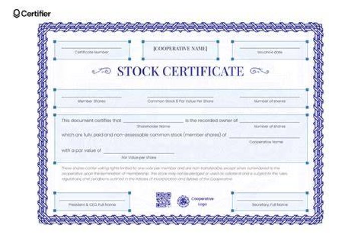 What happens to stock certificates when someone dies?