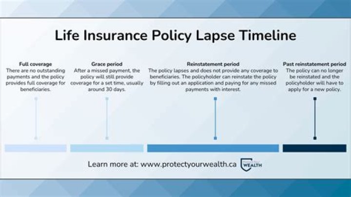What happens when a whole life insurance policy lapses?