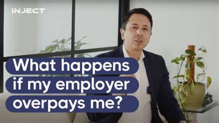 What happens when an employer overpays?