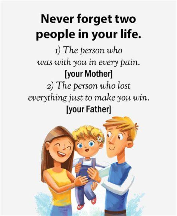 What happens when you lose a father or mother?