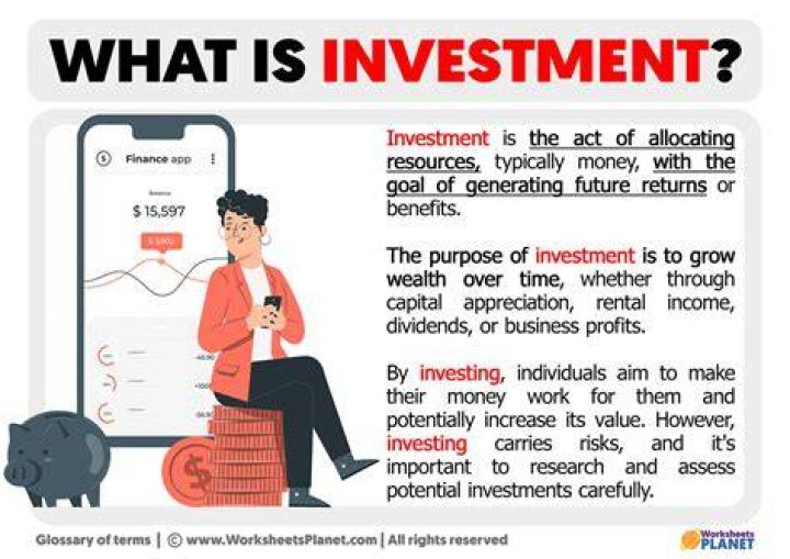What investment means?
