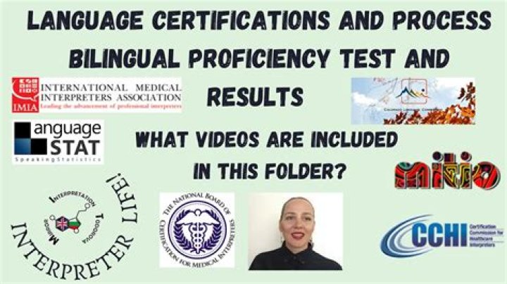 What is a bilingual exam?