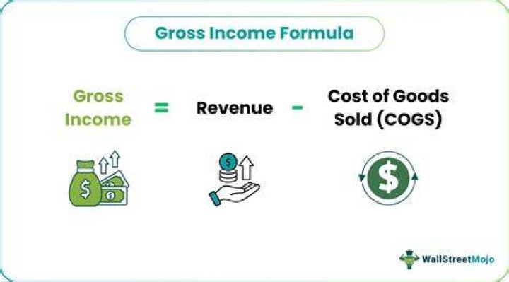 What is a gross income example?
