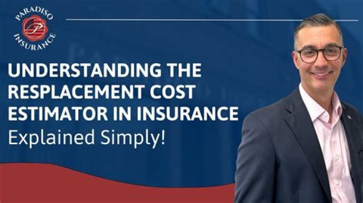 What is a replacement cost estimator for insurance?