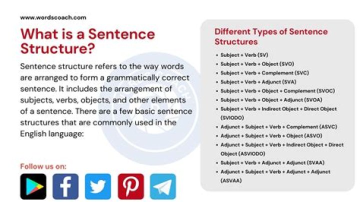 What is a sentence for organizations?