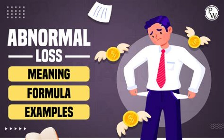 What is abnormal loss in Management accounting?