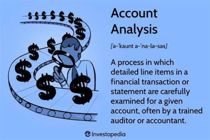 What is account analysis in DAA?