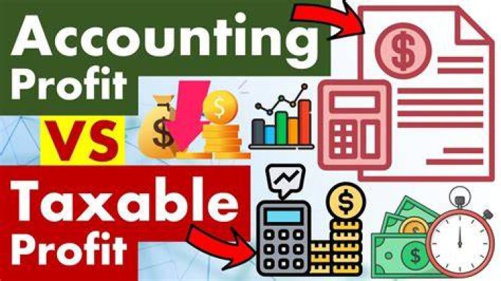 What is accounting profit and tax profit?
