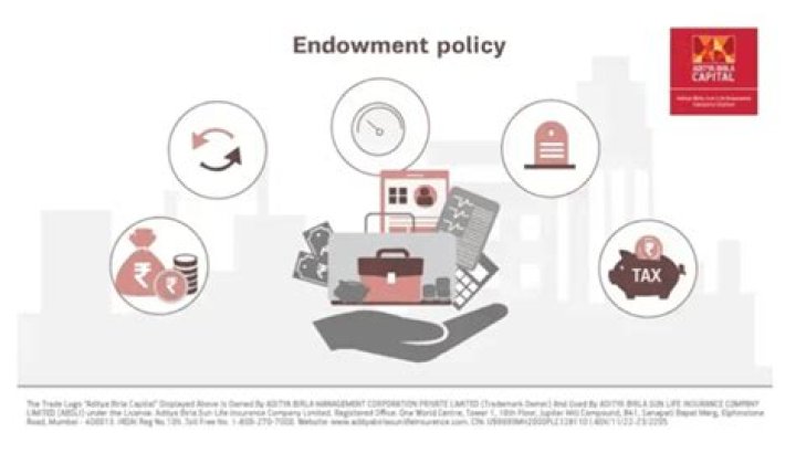 What is an anticipated endowment policy?