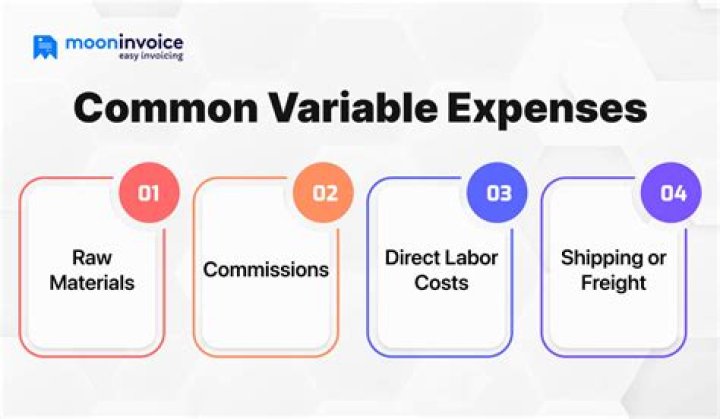 What is an example of a variable expense?