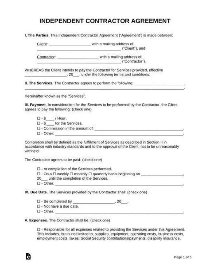 What is an IC contract?
