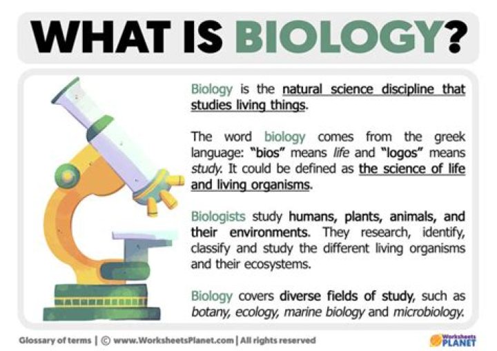 What is biology short answer?