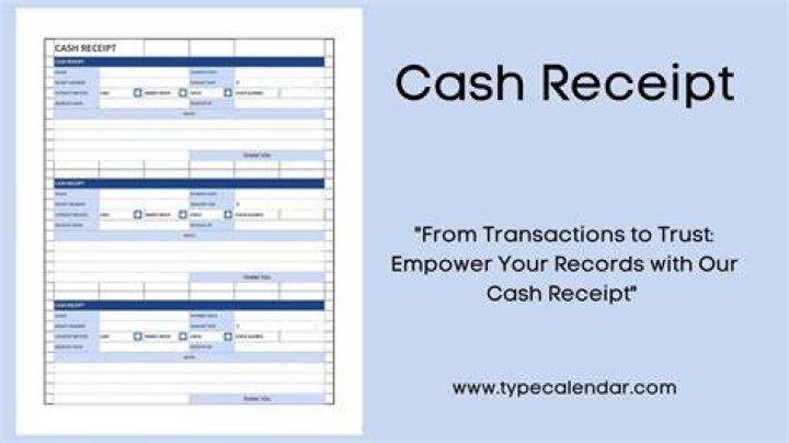 What is cash receipts from customers?