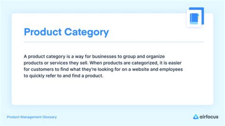 What is Category example?